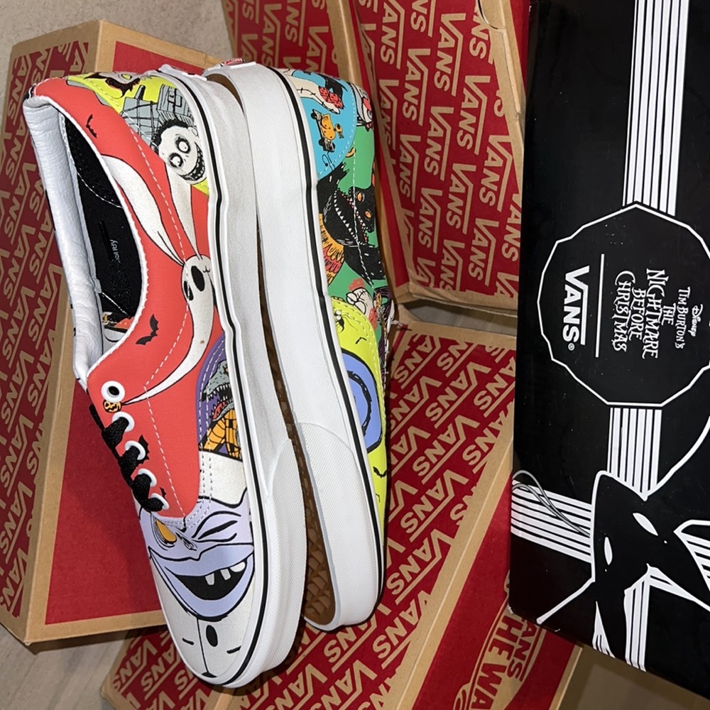 🎄Disney x Vans Era Halloween town nightmare before Christmas Sneakers 💀 - Picture 7 of 11